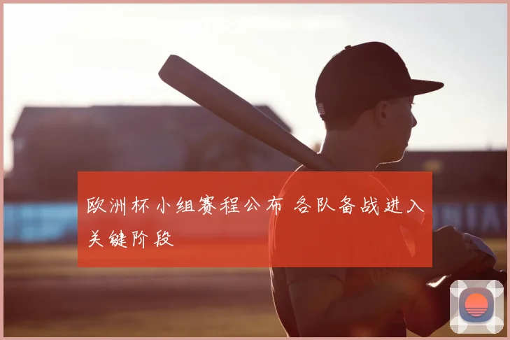 欧洲杯小组赛程公布 各队备战进入关键阶段